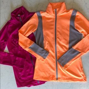 UnderArmour full zip lightweight jackets